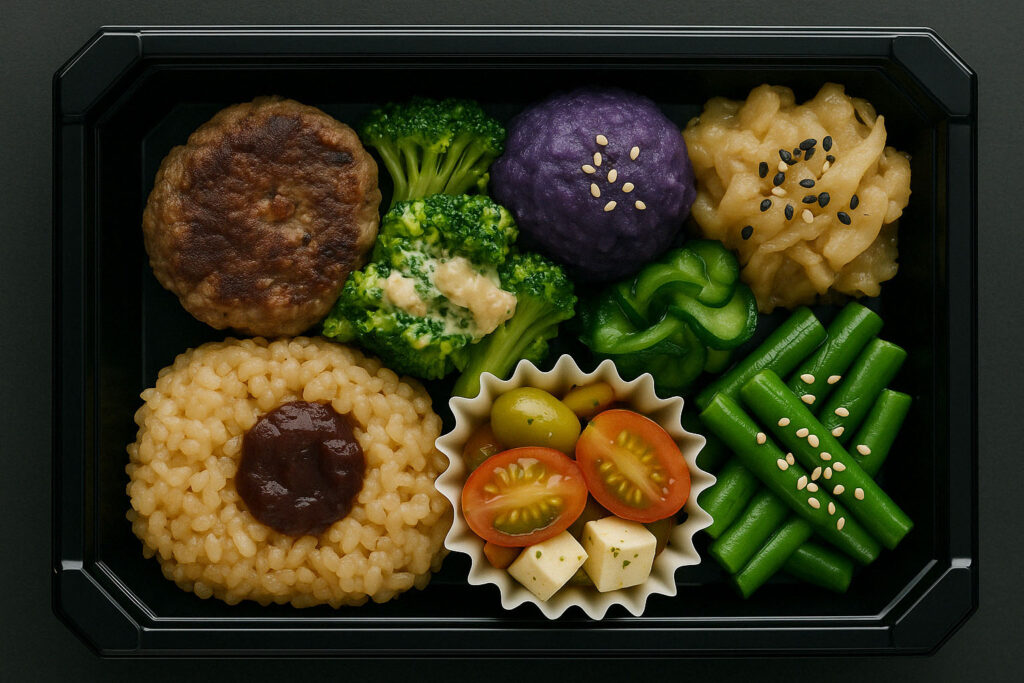 Healthy Hikari Bento Recipe included in plant-based bento recipes - Paiola