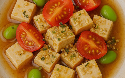 Tomato & Tofu Salad